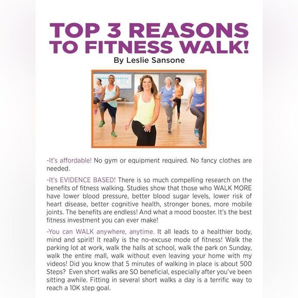 NWOT. Leslie Sansone: Walk to the Hits Party Songs. DVD. - Picture 3 of 4